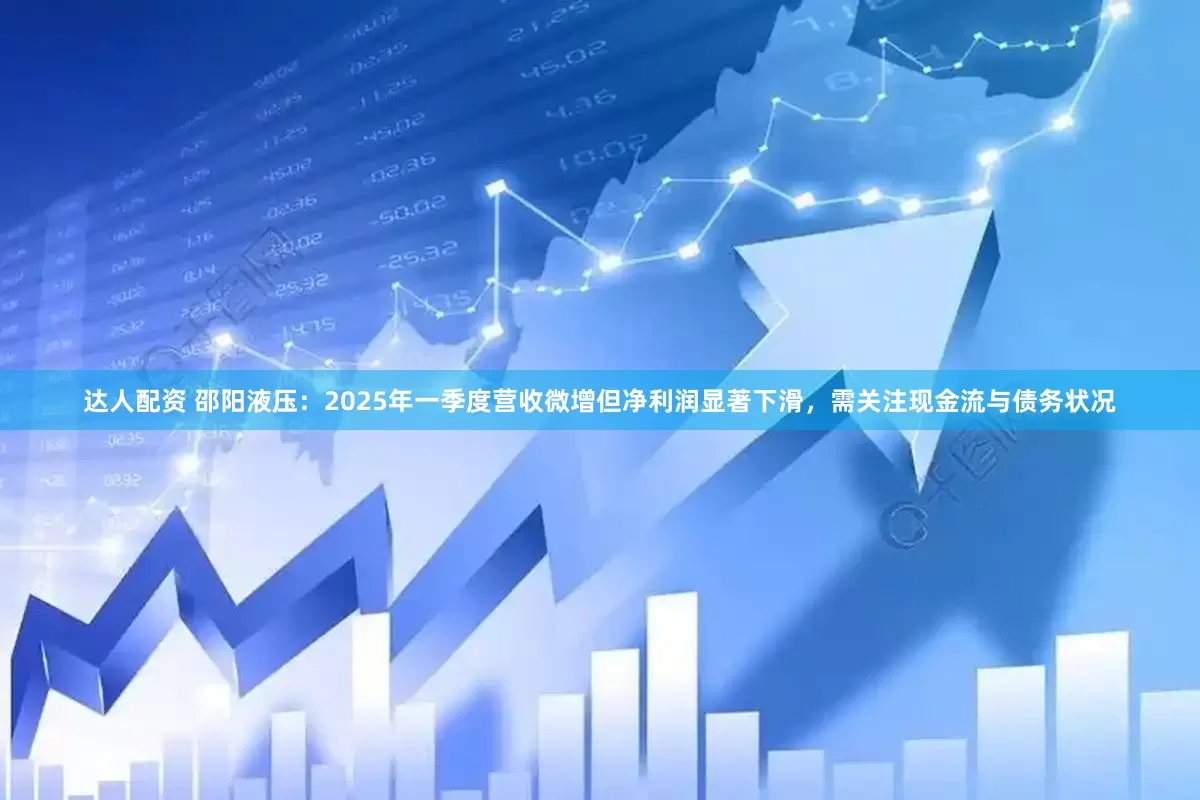达人配资 邵阳液压：2025年一季度营收微增但净利润显著下滑，需关注现金流与债务状况